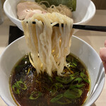 Tori Soba Tsukemen Sawa - スープとの絡みが悪い、スープは美味しいんだけどなー