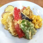 小さな食堂 ヒロ - 天ぷら盛り合わせ ※拡大(2021.08.17)