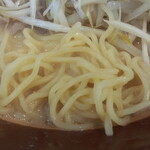 Ramen Shoppu - 麺アップ