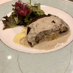 北島亭 - フォアグラのポアレ