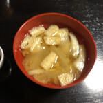 樅峰苑 - 味噌汁
