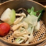 翠林 - 仙台野菜のせいろ蒸し