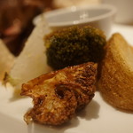 裏参道牛肉店 - 付け野菜