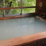 Tsuru Ya - 貸切家族風呂。温度は、熱すぎず、ぬるすぎず。ゆったり寛げる温度。