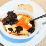 La Brianza - トリュフグラタンピエモンテ風黒トリュフ。夏の南半球オーストラリア産黒トリュフ、芳醇な香り贅沢〜  あらためて美味しい