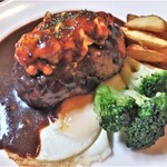 カフェ&レストラン ランプ - 樹里とくせいハンバーグ