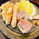 やんばる島豚あぐーロース・ヒレ合盛り