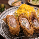 やんばる島豚あぐー三種のロールカツ