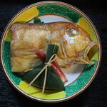 竹屋町神座 - グジ塩焼き