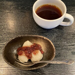 Sobakiri Inami - 蕎麦団子とセルフ珈琲