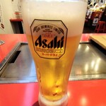 広島まるごと酒場 広島乃風 - スーパードライ生ビール