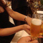 自然派レストラン TERRA - まずは、無農薬BEERで乾杯！21012/8月