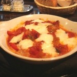 自然派レストラン TERRA - ホルモンのグラタン　（2012/8月）