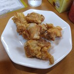 播州醤油中華そば＆つけ麺 今昔物語 - 若鶏の唐揚げ