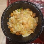呉さんのビビンバ - チーズダッカルビ石焼ビビンバ(スープ付き)