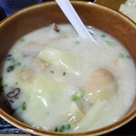 塩そば専門店 桑ばら - 鶏白湯雲呑つけそば