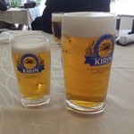 軽井沢72ゴルフ北コース - 左小生ビール右大生ビール