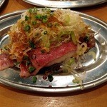 焼肉ホルモン せいご - 黒毛和牛炙り握り