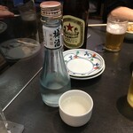 Una tetsu - 樽酒550円