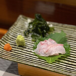 鮨匠 のむら - 白星笛鯛(鹿児島県開聞岳沖産)