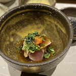 鮨匠 のむら - 歯鰹(鹿児島県開聞岳沖産)のたたき