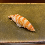 鮨匠 のむら - 車海老(鹿児島県笠沙産)