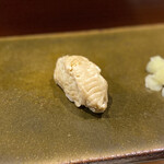 鮨匠 のむら - 蒸し真穴子(鹿児島県開聞岳沖産)