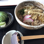 くまもと中央カントリークラブ - 肉ゴボウ天うどんセット