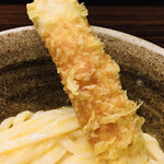 うどん屋 きすけ - 鯛ちくわの天ぷら