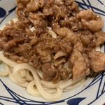 Marugame Seimen - 限定のすき焼きうどん。