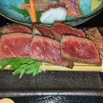 まごころ居酒屋 しん心 - 松御膳 A5ランク和牛ステーキ