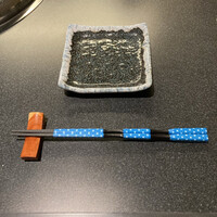 名古屋焼肉きらく - このお箸で頂きます♪