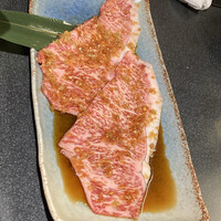 名古屋焼肉きらく - サーロイン焼きしゃぶ