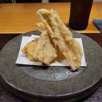こうもと - 宮本さんの新レンコン 黒胡椒揚げのハーフサイズ