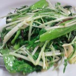 Soukahanten - 青菜炒め（エビ味噌ソース）