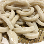 武蔵野うどん 澤村 - 「肉汁うどん並」¥680+「かきあげ」¥160+「かしわ」¥90