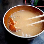 魚玉 - アサリの味噌汁