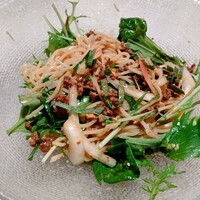 礼華　青鸞居 - 汁なし担々麵混ぜた後