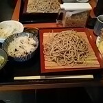 もとじま - 天ぷら（もり）、ランチセット