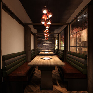 最大12名様打ち上げにも完全個室で。※お部屋数が少ないため、お電話で。