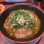 希望新風 - とんこつラーメン　赤　