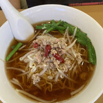 海味館 - （参考）セガレの昼ラーメンセット680円の台湾ラーメン