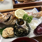 みやこや - のどぐろ定食
            のどぐろアップ