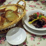 孫吉 - きのこのマリネ（680円）