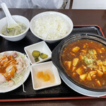 福都 - 麻婆豆腐ランチ　¥680-