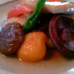 秀よし - お野菜の下に絶品の目鯛