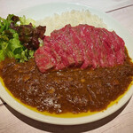 Roast beef curry (with soup)