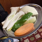 Sumiyaki Goya - 焼き野菜盛合わせ