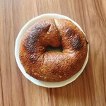 ベーグルリコカフェ 大田原店 - マカダミアカフェモカ風ココア生地＋ビタチョコ