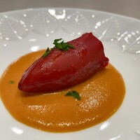 anchoa - タラと海老のピキージョ